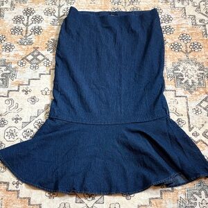 MESSINI M mermaid denim skirt